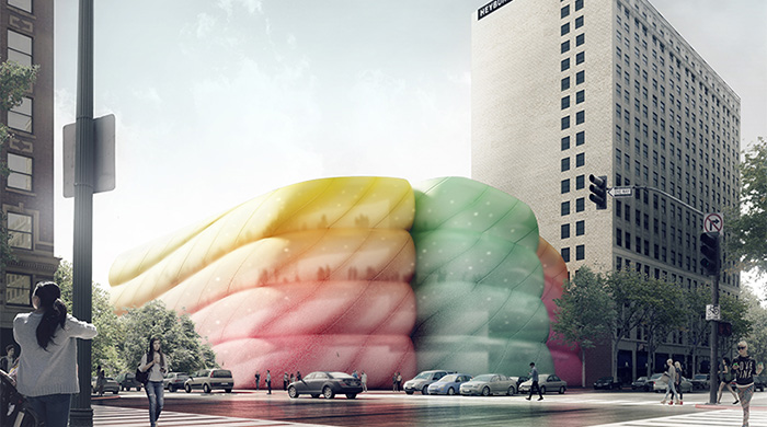 Детский музей в виде конфеты в американском штате Кентукки