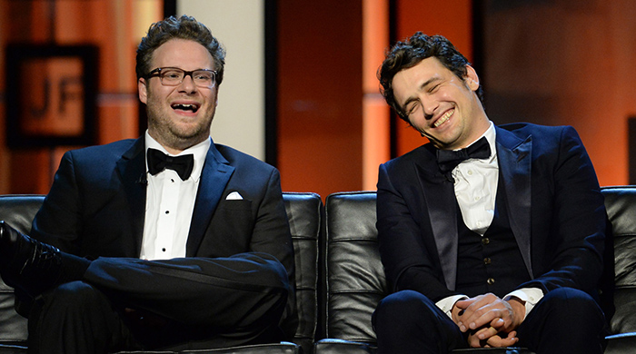 Джеймс Франко и Сет Роген выступят на свадьбе Канье Уэста