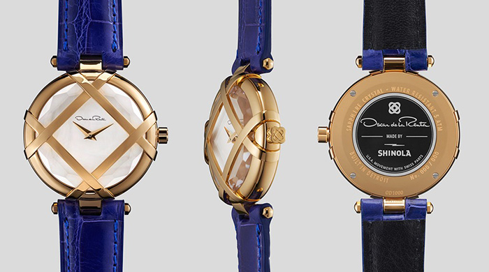 Oscar de la Renta выпустят капсульную коллекцию часов с Shinola