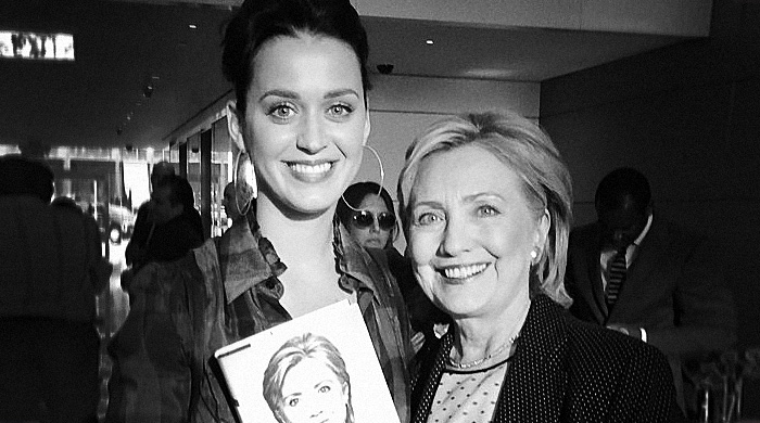 Кэти Перри предложила записать песню к кампании Хиллари Клинтон