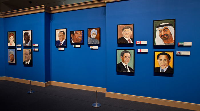 Выставка недели: Джордж Буш-младший и его портреты политиков