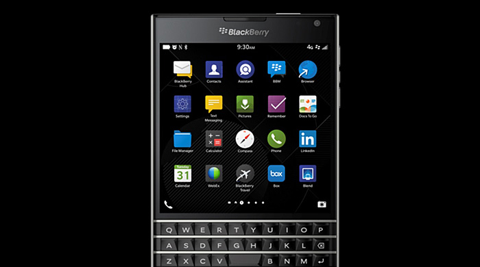 Виртуальный ассистент в новом BlackBerry Passport
