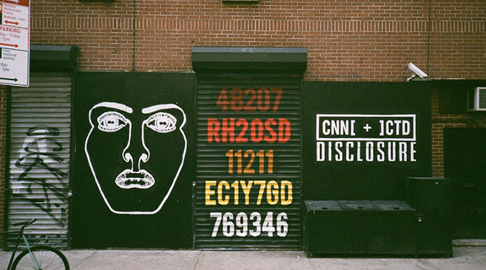 Секретная фреска от Disclosure в Нью-Йорке