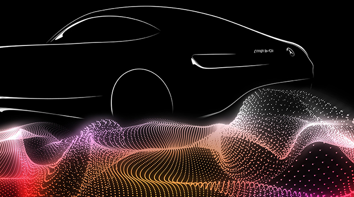 Тизер к новому Mercedes-AMG GT