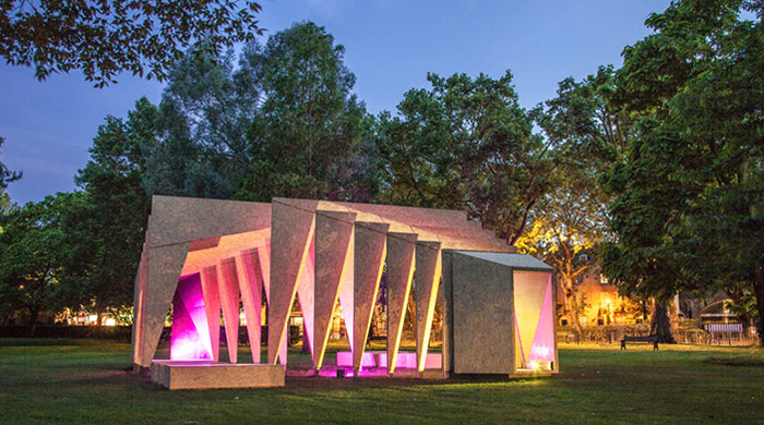 Экопавильон в виде грудной клетки от IPT Architects