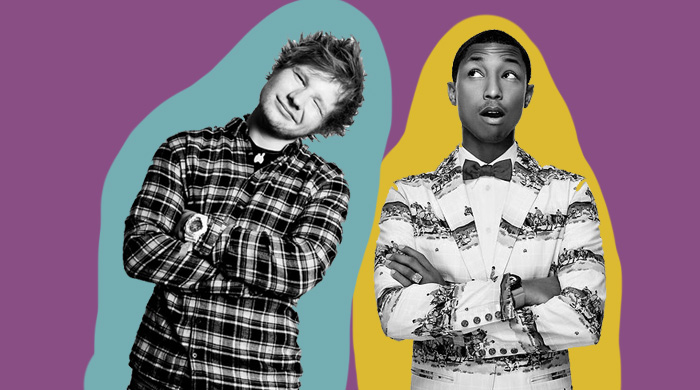 Фаррелл Уильямс и Эд Ширан записали совместный трек