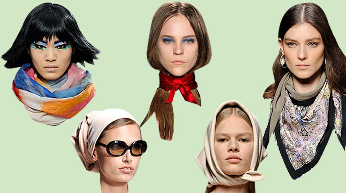 На заметку: пять способов завязывать платок