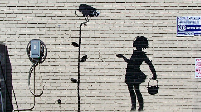Граффити Бэнкси продано на аукционе в США за $204 тысяч