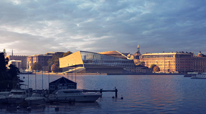 Проект нового здания для штаб-квартиры Нобелевской премии