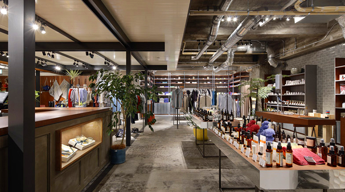 Концептуальный магазин Biotop в японском городе Осаке