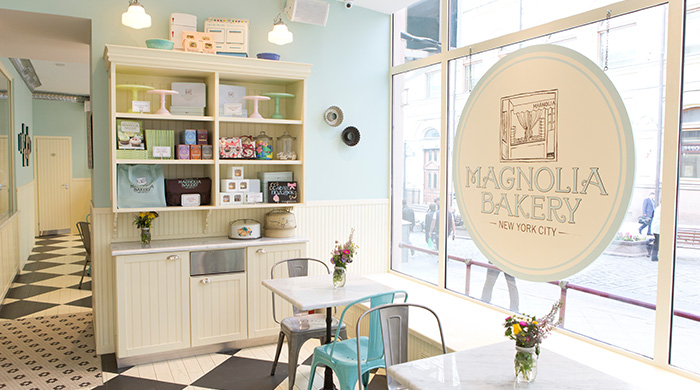 Открытие недели: пекарня Magnolia Bakery на Кузнецком Мосту