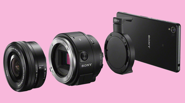 Новая камера-объектив QX-1 от Sony