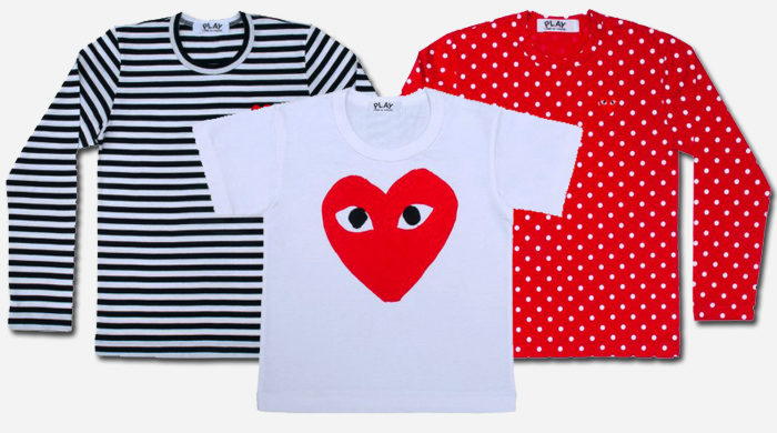 Специальная коллекция Comme des Garçons PLAY для Dover Street Market