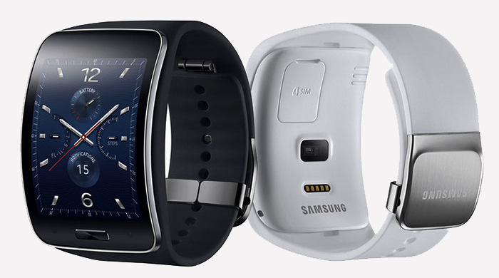 Samsung представили "умные" часы Gear S с 3G-модулем