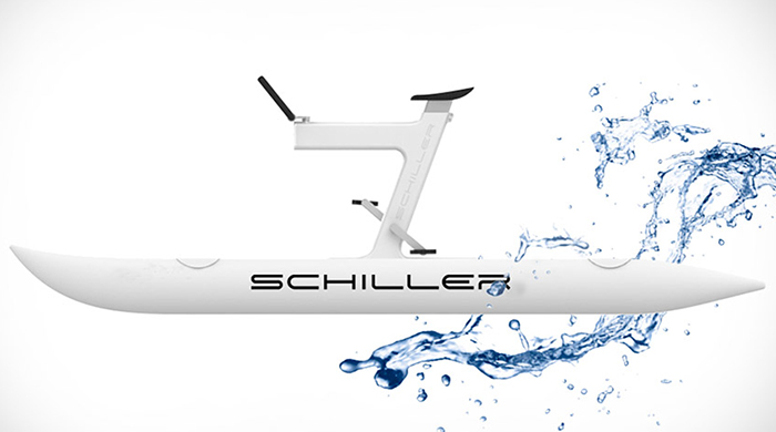 Велокатамаран Schiller X1 Water Bike