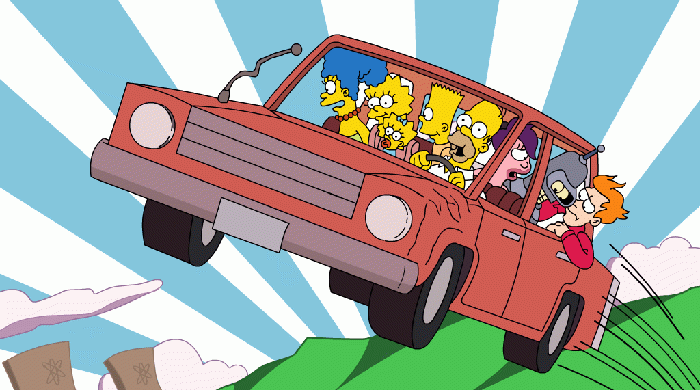 FOX выпустят совместную серию "Симпсонов" и "Футурамы"