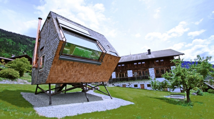 Дом на сваях Ugofel в Австрии