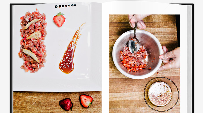 Блюдо недели: тар-тар из тунца с клубникой