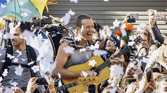 Coldplay сняли клип на улицах Сиднея