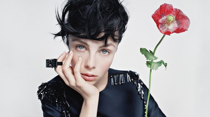 Эди Кэмпбелл и вся ее семья в рекламной кампании Lanvin