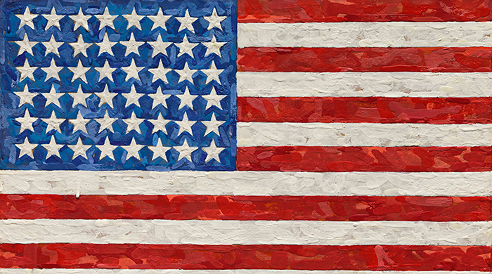 Sotheby's продают знаменитый "Флаг" Джаспера Джонса