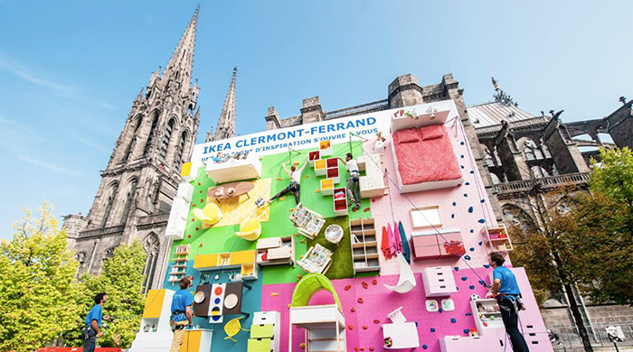 IKEA создали вертикальную квартиру