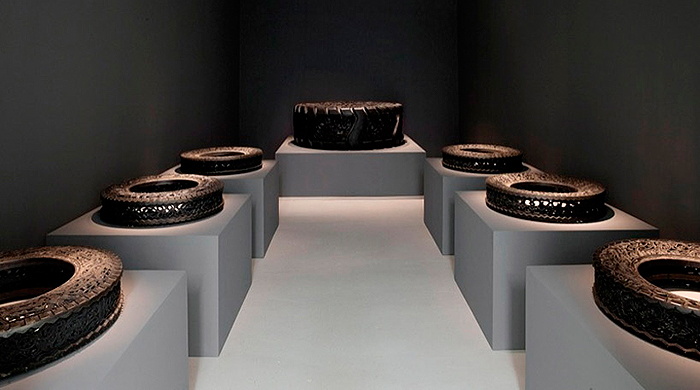 Выставка новых арт-объектов от Вима Дельвуа в Париже