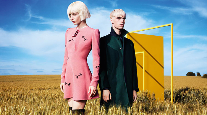 Рекламная кампания универмага "Цветной", осень-зима 2014