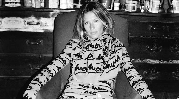 Жизель Бундхен без макияжа в рекламной кампании Sonia Rykiel