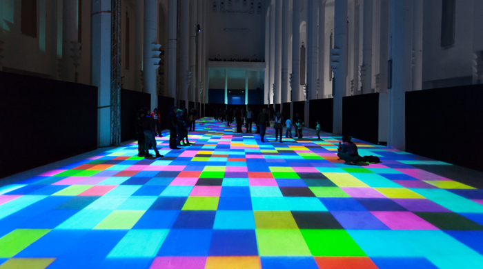 "Магические ковры" Мигеля Шевалье в марокканской церкви