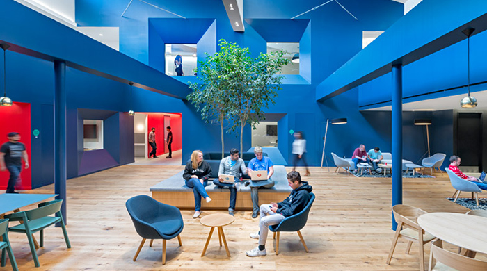 Яркие цвета новой штаб-квартиры Beats by Dre