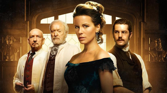 Кейт Бекинсейл и Джим Стерджесс в трейлере фильма "Обитель проклятых"