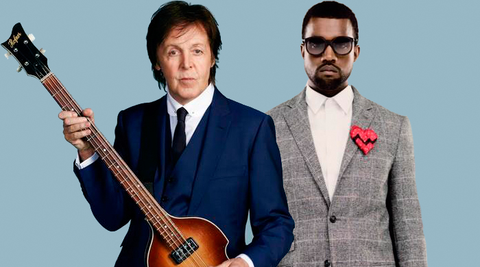Канье Уэст и Пол МакКартни записывают совместный материал