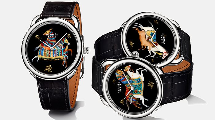 Лимитированная часовая коллекция Hermès Arceau Cheval d’Orient