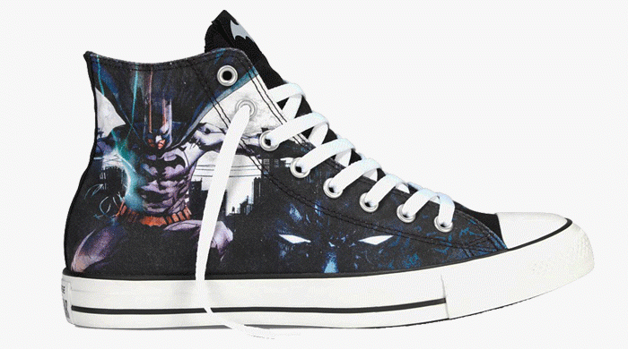 Бэтмен, Чудо-женщина и другие супергерои на кедах Converse