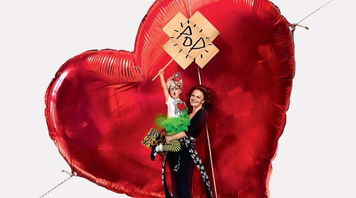 Диана фон Фюрстенберг украсит витрины Galeries Lafayette