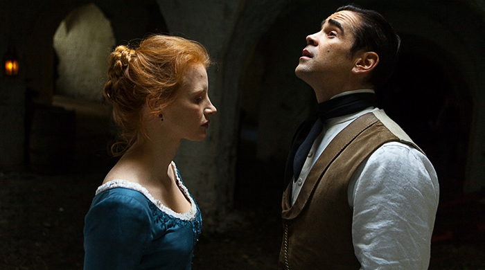 Колин Фаррелл и Джессика Честейн в трейлере фильма "Фрекен Юлия"