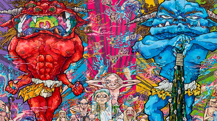 Первая выставка Такаси Мураками открылась в Италии