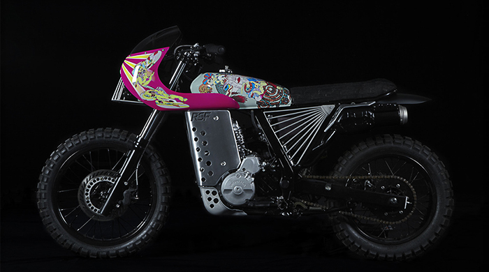 Honda NX650 1988 года как произведение современного искусства