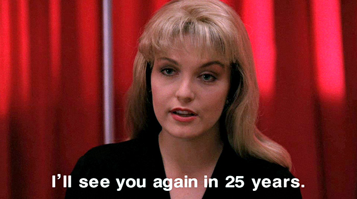 "Твин Пикс": встреча Лоры Палмер и агента Купера через 25 лет