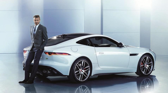 Дэвид Бекхэм стал лицом нового Jaguar F-TYPE Coupé
