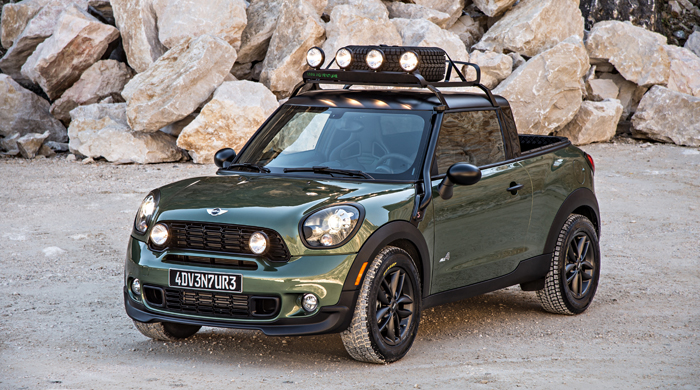 MINI Cooper S Paceman превратили в пикап