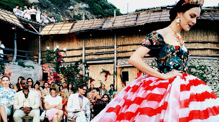 Dolce & Gabbana Alta Moda: кутюрная феерия на Капри