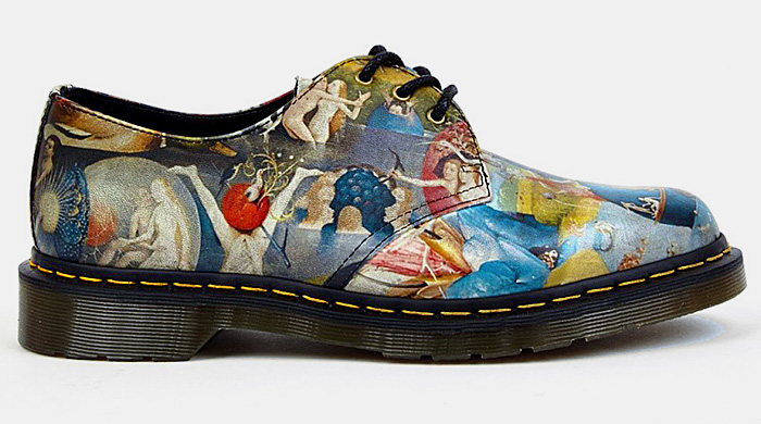 Ботинки Dr.Martens с фрагментами "Сада земных наслаждений" Босха