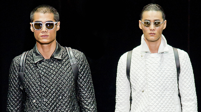 Неделя мужской моды в Милане: Emporio Armani, весна-лето 2015