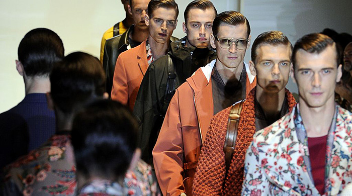 Прямая трансляция мужского показа Gucci, весна-лето 2015