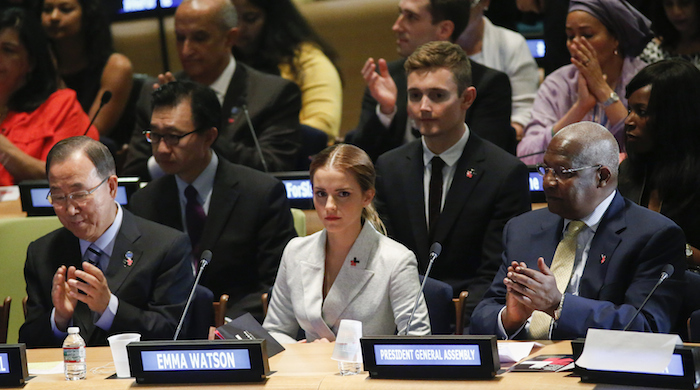 Эмма Уотсон дала старт кампании HeForShe в ООН