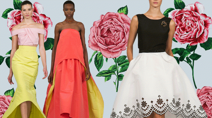 Обзор Buro 24/7: Oscar de la Renta, весна-лето 2015