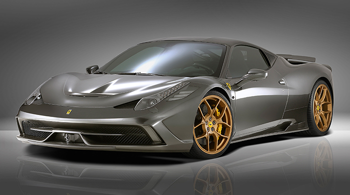 Ferrari 458 Speciale от Novitec Rosso