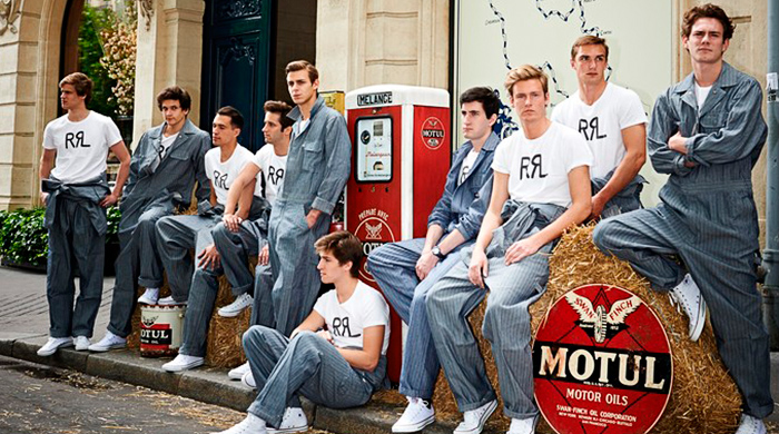 Ральф Лорен устроил ретромотопробег